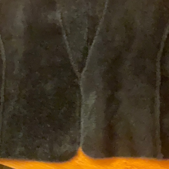 Cyrus XL black cropped soft knit medium weight hook and eye closure sweater - Picture 2 of 6